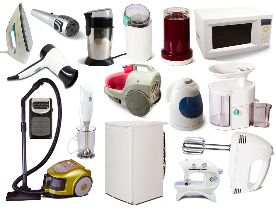 Household electrical appliances