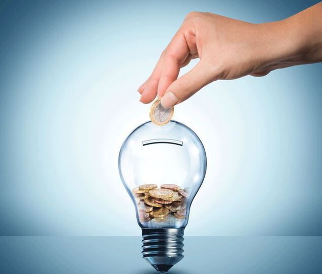 picture that symbolizes saving money on electricity